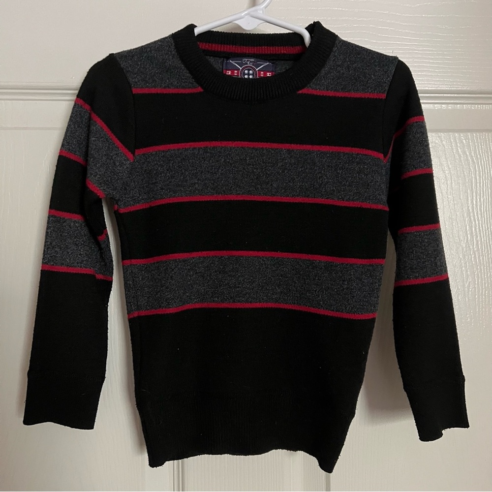 Faze Z Toddler Black, Red, & Gray Long Sleeve T-Shirt size 3T